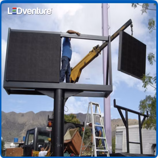 Écran d'affichage à LED TV incurvé de fenêtre d'affiche de SMD de location polychrome de publicité extérieure d'intérieur
