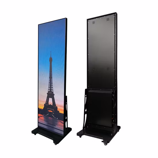 Affichage à LED d'affiche d'intérieur de HD P2.5 640*1920mm pour le magasin de vêtements