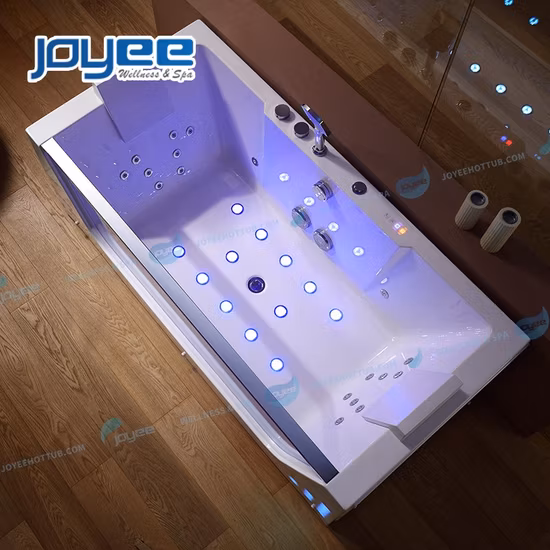 Joyee Blanc Acrylique Intérieur Bain À Remous Adult Sex Hydro Portable Massage Baignoire Saine