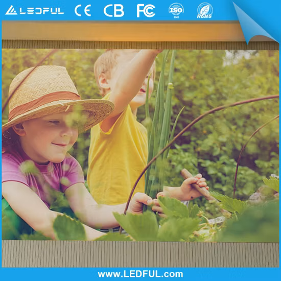 Écran LED HD à petit pas de mur vidéo de station de télévision P1.6