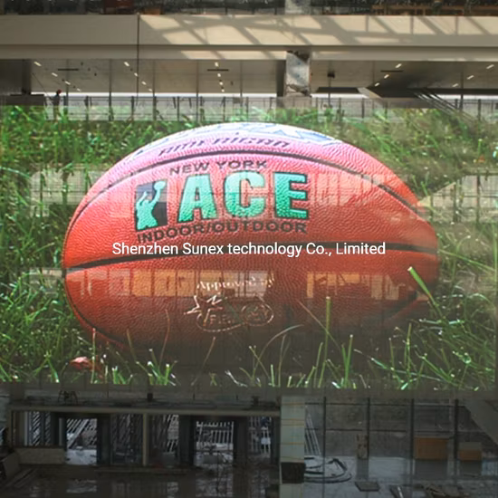 Écran d'affichage de bande de LED de panneaux transparents d'affichage de film de LED transparent en verre d'intérieur extérieur