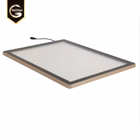 Cadre photo de boîte à lumière ultra mince à LED publicitaire pour panneaux d'affichage immobilier-0415f
