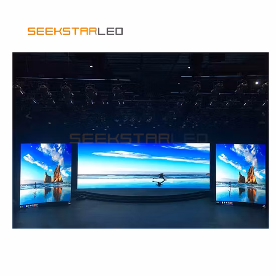 P3.91 Affichage à LED de location d'intérieur 500X500/500X1000 Cabinet LED