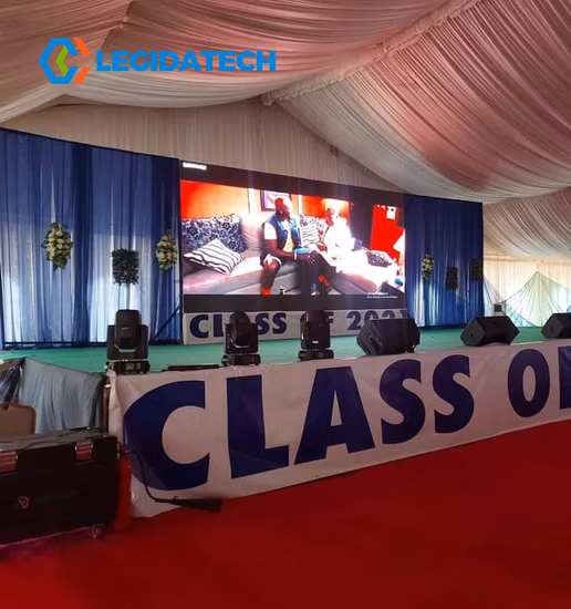 P3.91 Écran d'affichage à LED de mur vidéo de panneau d'affichage à LED de location polychrome de bon prix d'intérieur extérieur avec le coffret en aluminium moulé sous pression 500X1000mm