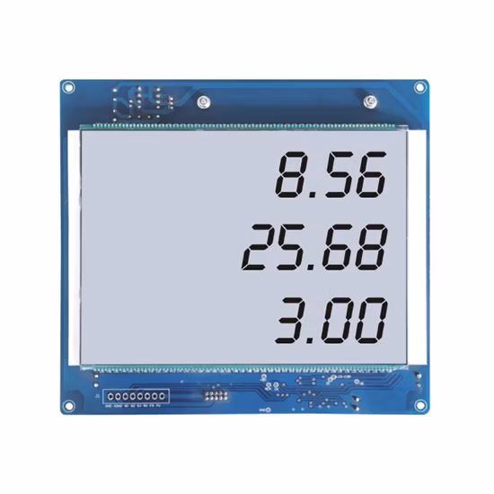 Distributeur de carburant transparent d'intérieur d'écran d'affichage à LED pour la station service
